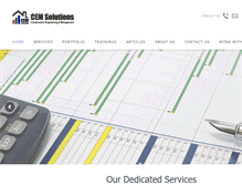 Tablet Screenshot of cemsolutions.org